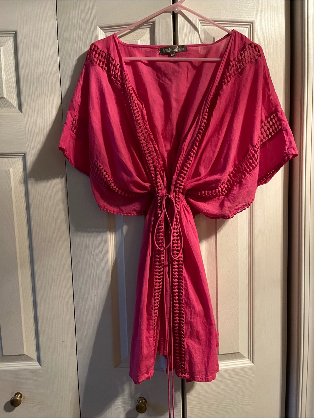 Royal Standard Hot pink Kimono Beach Cover-Up